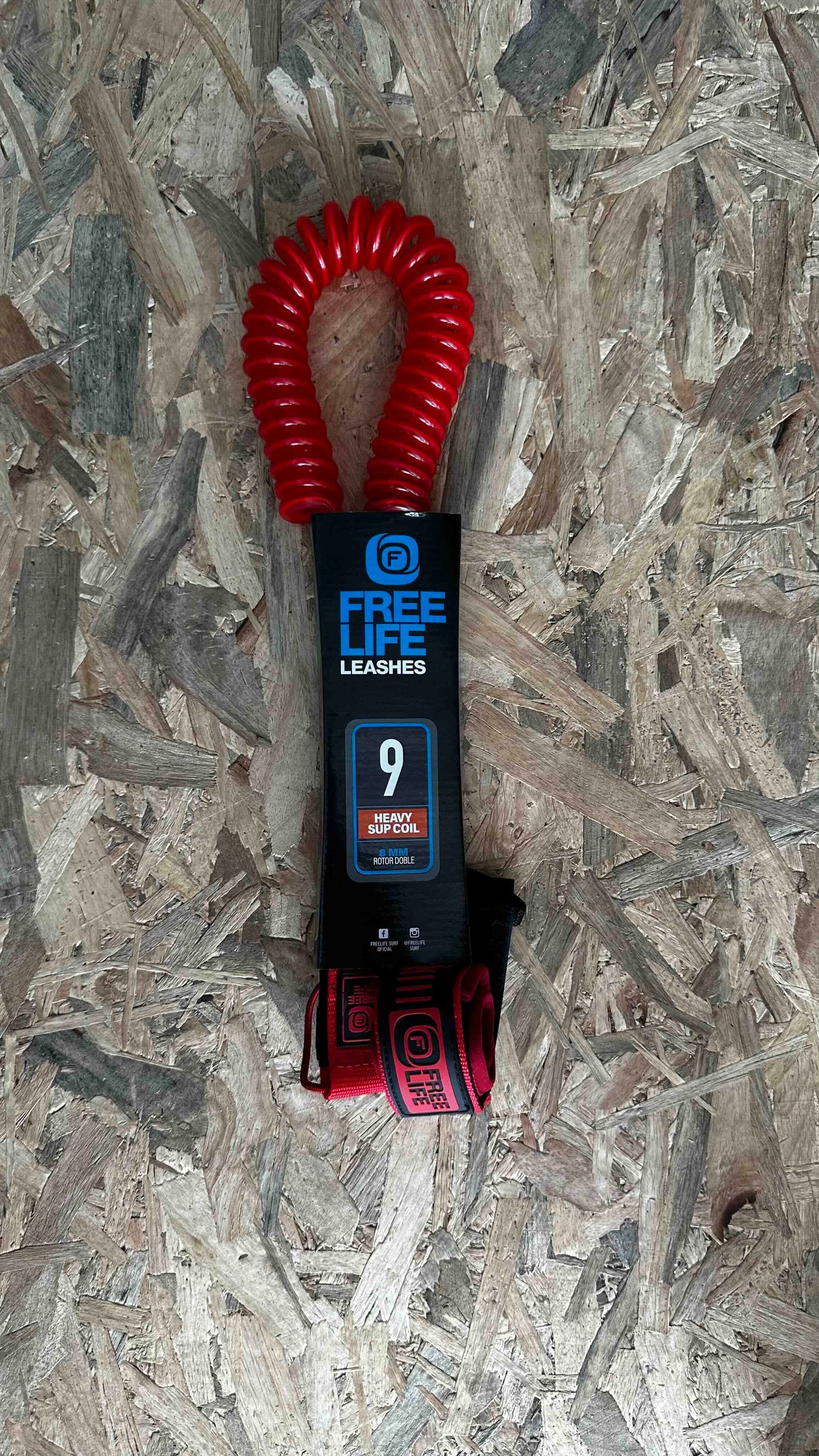 FREE LIFE Leashes Heavy SUP Coil 9