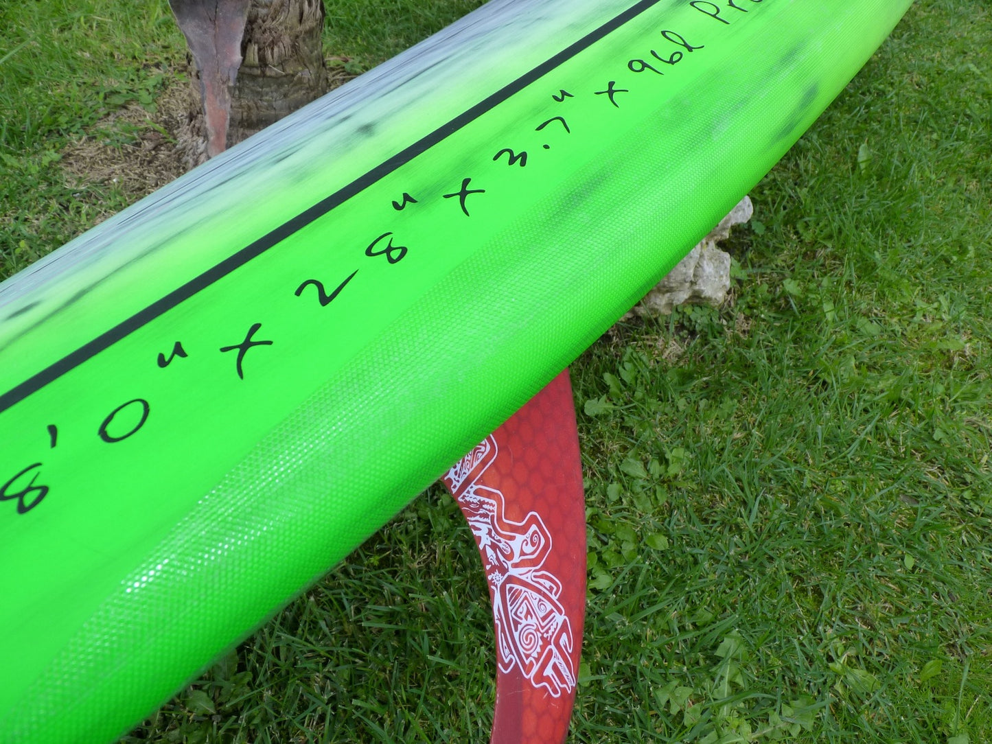 Clear Jumbo SUP Rail saver