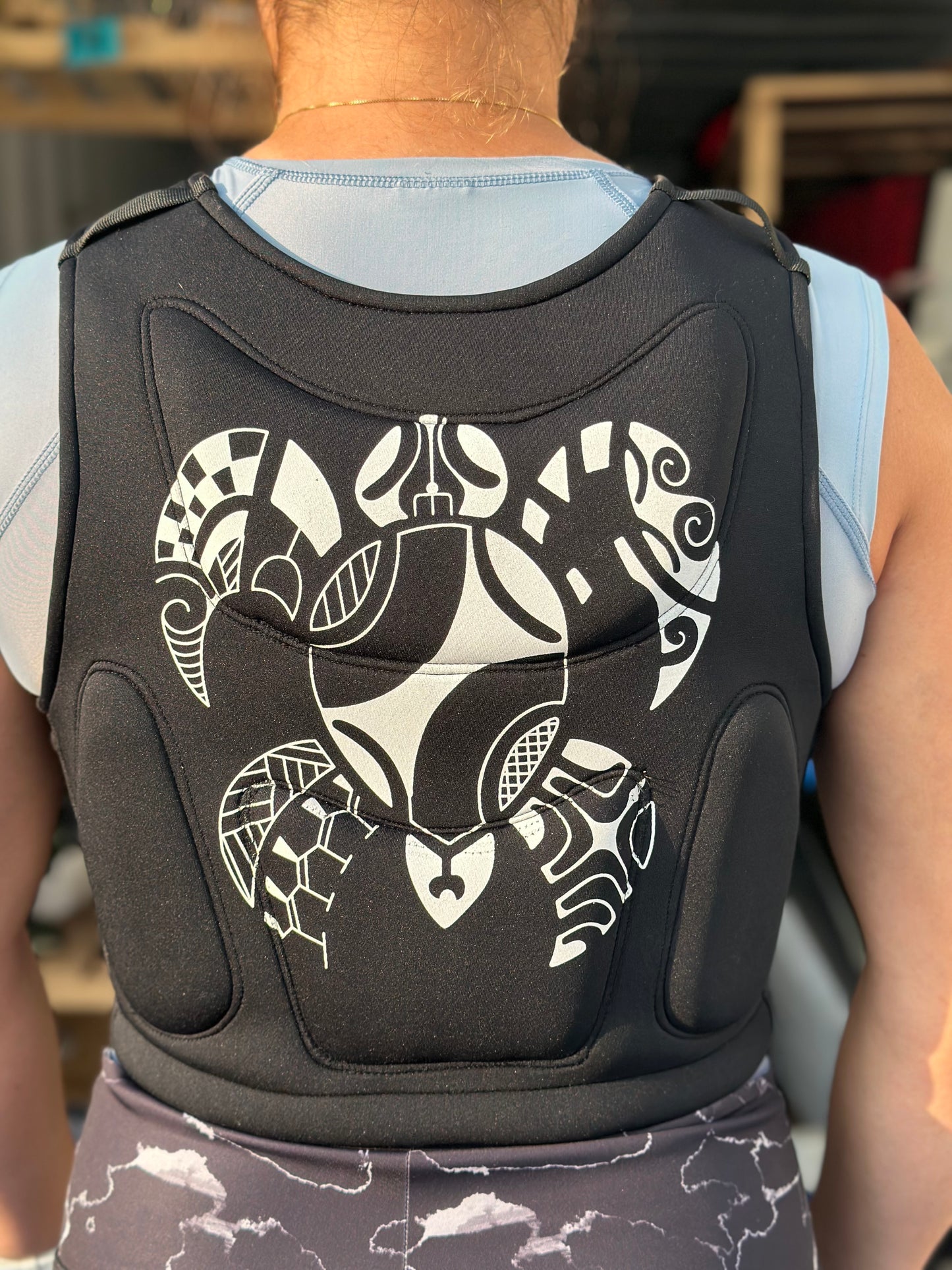 RAM CHALECO DE NEOPRENO CON CREMALLERA