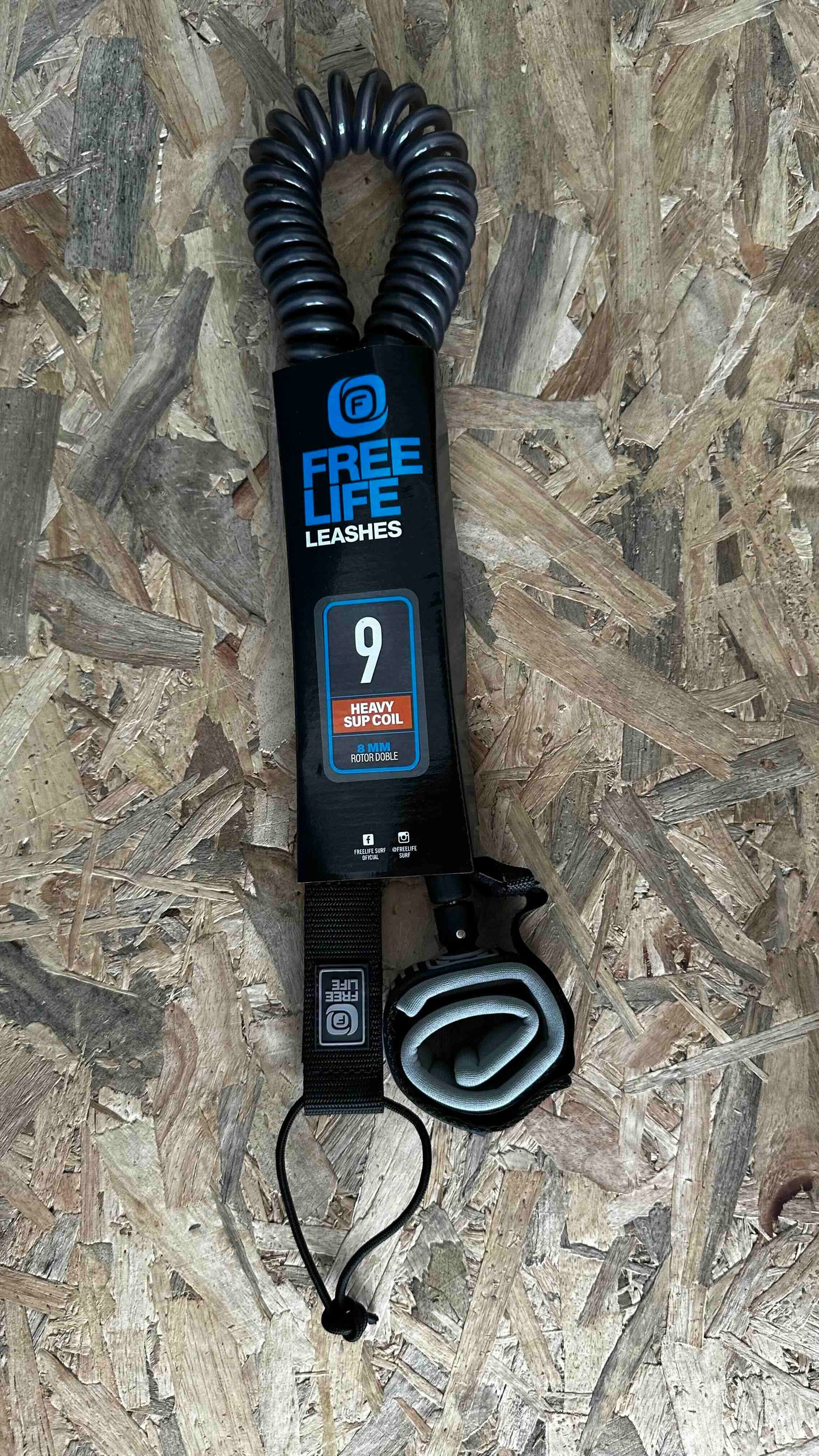 FREE LIFE Leashes  Heavy SUP Coil 9