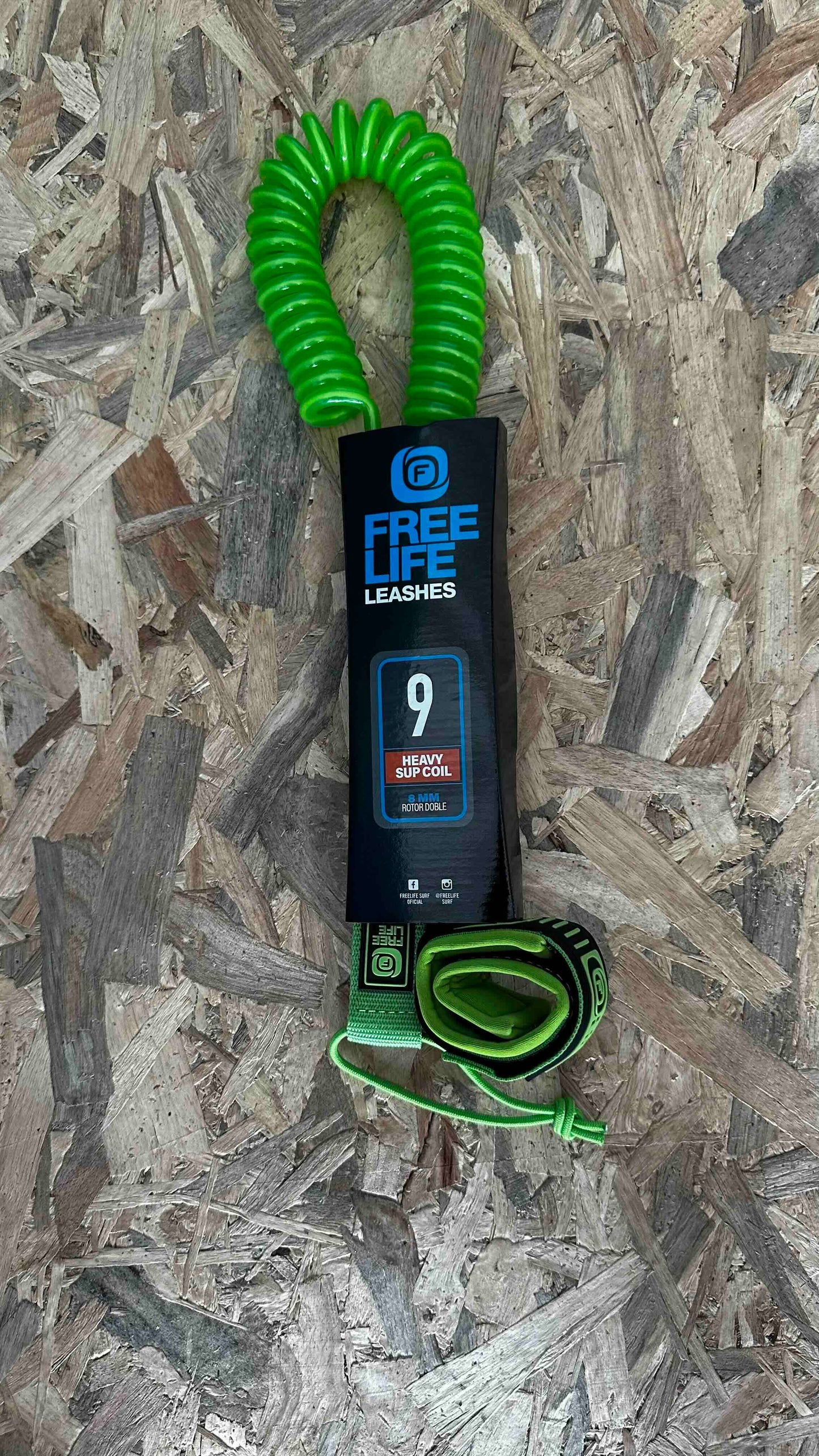 FREE LIFE Leashes  Heavy SUP Coil 9
